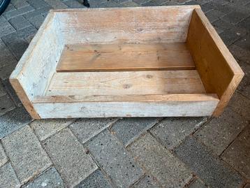 Hondenmand, steigerhout, nieuw beschikbaar voor biedingen