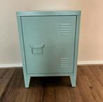 2 metalen locker (nacht) kastjes, Huis en Inrichting, Kasten | Lockerkasten, Ophalen, Zo goed als nieuw
