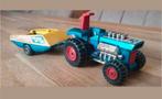 Mod Tractor & Trailer van Matchbox King Size K-3/4, Hobby en Vrije tijd, Modelauto's | 1:50, Ophalen of Verzenden, Gebruikt, Hijskraan, Tractor of Landbouw