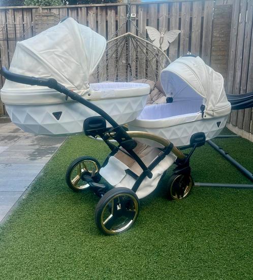 Junama Diamond (Uniek), Kinderen en Baby's, Tweelingen en Meerlingen, Gebruikt, Kinderwagen of Buggy, Ophalen