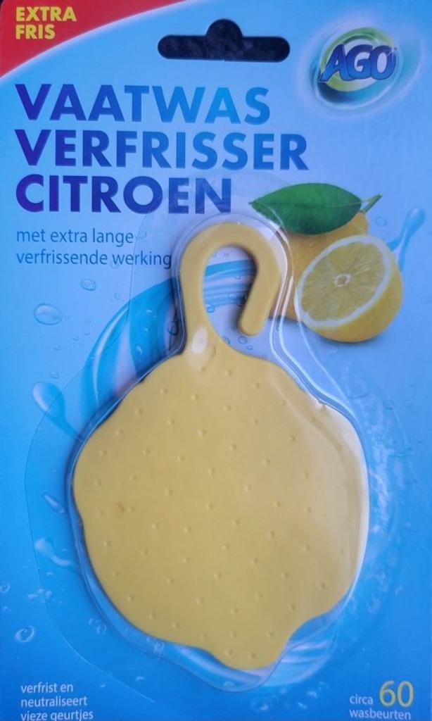 Vaatwasserverfrisser - Citroengeur - Vaatwasser Schoonmaken, Huis en Inrichting, Schoonmaakartikelen, Schoonmaakmiddel, Ophalen of Verzenden
