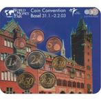Coin Convention Basel 2003 - Schaars, Ophalen of Verzenden, Koningin Juliana, Euro's, Setje