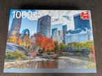 Puzzel 1000 stukjes New York Central Park, Ophalen of Verzenden, Zo goed als nieuw