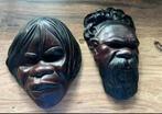 Antieke Aboriginals maskers, Antiek en Kunst, Ophalen of Verzenden