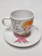 # Blond Amsterdam Douwe Egberts Kop en Schotel model 2, Huis en Inrichting, Keuken | Servies, Ophalen of Verzenden, Zo goed als nieuw