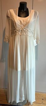 Trouwjurk vintage bruidsjurk 38 tweedelig ivoor, Kleding | Dames, Ophalen of Verzenden, Nieuw, Wit, Trouwjurk