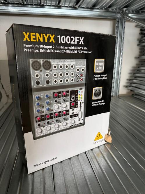 Behringer Xenyx 1002FX, Muziek en Instrumenten, Mengpanelen, Nieuw, Minder dan 5 kanalen, Ophalen of Verzenden