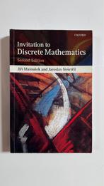 Invitation to Discrete Mathematics, Boeken, Ophalen of Verzenden, Zo goed als nieuw, WO, Jirí Matousek, Jaroslav Nesetril