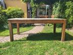 Teak houten tafel (180 x 89 cm), Tuin en Terras, Tuintafels, Ophalen, Gebruikt, Rechthoekig, Teakhout