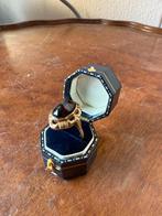 Antieke 14 Karaats gouden Ring Granaat, Sieraden, Tassen en Uiterlijk, Ringen, Ophalen of Verzenden, Dame of Heer, Met edelsteen