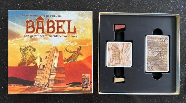 Babel spel voor 2 personen zgan 999 Games, Hobby en Vrije tijd, Gezelschapsspellen | Bordspellen, Zo goed als nieuw, Een of twee spelers