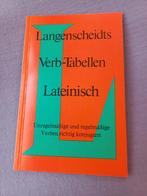 Verb-Tabellen Latijn, Boeken, Woordenboeken, Ophalen of Verzenden, Zo goed als nieuw, Overige uitgevers, Latijn