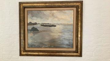 Klassiek schilderij van Martine Bourgeois impressionisme  beschikbaar voor biedingen
