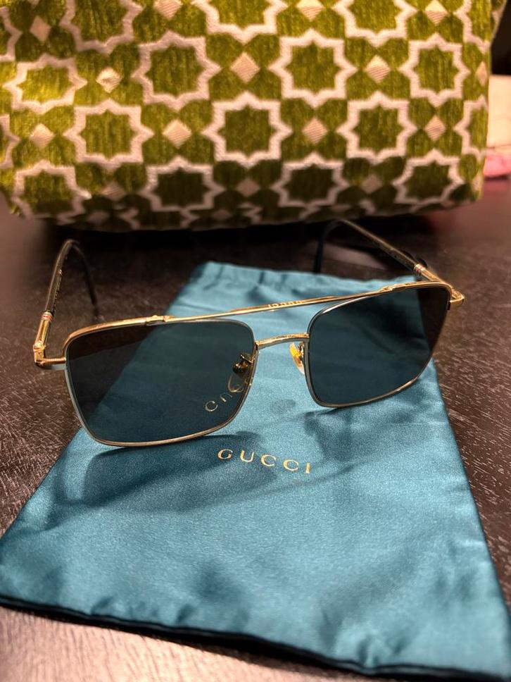 Gucci Zonnebril - Stijlvol en Elegant, Sieraden, Tassen en Uiterlijk, Zonnebrillen en Brillen | Heren, Zo goed als nieuw, Zonnebril