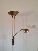 Staande Lamp met Leeslamp, Klassiek, Ophalen of Verzenden, Zo goed als nieuw, Metaal