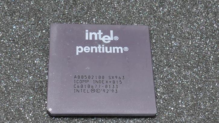 Intel | Pentium 100 | CPU | Processor | SX963, Computers en Software, Vintage Computers, Ophalen of Verzenden