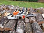 Stihl MS 201 kettingzaag lichtste professionele,met garantie, Tuin en Terras, Stihl, Gebruikt, Stihl MS 201 C-M, Overige soorten