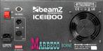 Rookmachine ijsgekoeld Ice met afstandsbediening, DMX Smoke, Rookmachine, Nieuw, Info@marbeco.nl, BeamZ