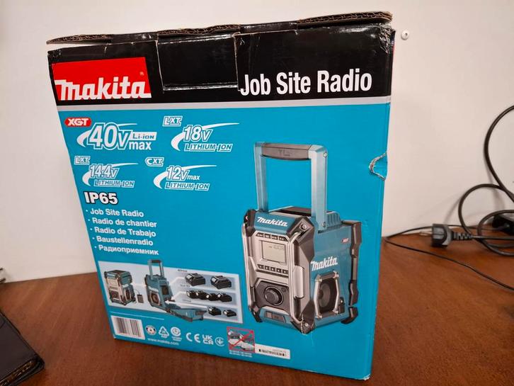 Makita MR001GZ Bouwradio Nieuw, Audio, Tv en Foto, Radio's, Nieuw, Bouwradio, Ophalen of Verzenden