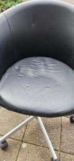 IKEA BUREAUSTOEL, Ophalen of Verzenden, Gebruikt, Zwart