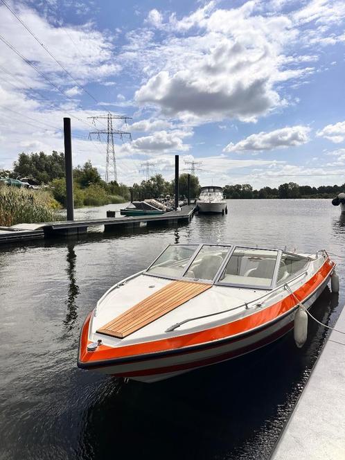 Glastron SSV194 (1987) klassieke sportboot in topstaat, Watersport en Boten, Speedboten, Gebruikt, 3 tot 6 meter, Benzine, 200 pk of meer
