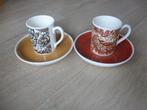 2 vintage kop en schotels, royal sphinx, maastricht., Huis en Inrichting, Keuken | Servies, Keramiek, Ophalen of Verzenden, Zo goed als nieuw