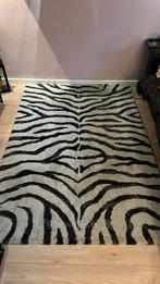 Hoogpolig vloerkleed zebra - 160 x 230cm, Ophalen, Gebruikt, Dier, industrieel, modern, 150 tot 200 cm