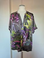 Vrolijke groene blouse van Claudia Sträter maat L zgan, Maat 38/40 (M), Ophalen of Verzenden, Zo goed als nieuw, Claudia Sträter