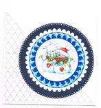 kerstopleg, Verzenden, Nieuw, Kerst, Blanco kaart of Basiskaart