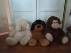 3 grote knuffels, 50cm hoog en 45 cm breed per knuffel, Ophalen, Zo goed als nieuw