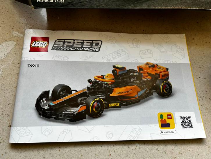 Lego Speed Champions McLaren & Haas, Kinderen en Baby's, Speelgoed | Duplo en Lego, Gebruikt, Lego, Complete set, Ophalen of Verzenden