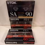 nieuwe gesealde cassettebandjes philips en tdk, Cd's en Dvd's, Cassettebandjes, Ophalen of Verzenden, Nieuw in verpakking