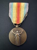 Frans Victory Medaille | WO1, Verzamelen, Ophalen of Verzenden, Landmacht, Overige gebieden, Embleem of Badge