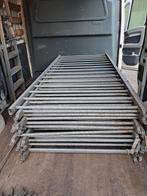 spijlenhekwerk, Tuin en Terras, Tuinhekken en Hekwerk, Ophalen, Zo goed als nieuw, IJzer, Dubbelstaafmat hekwerk