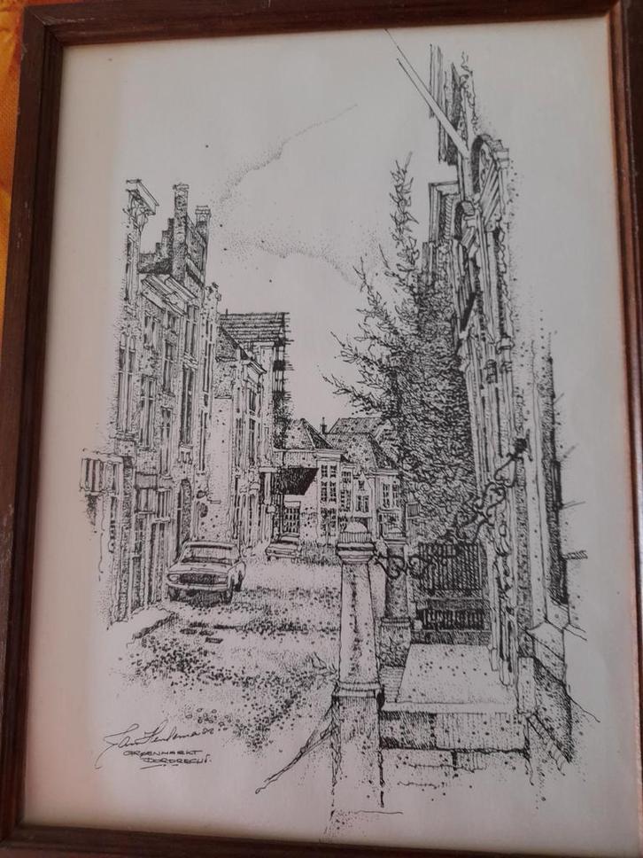 2 schilderijen van Jan Hensema., Antiek en Kunst, Kunst | Schilderijen | Klassiek, Verzenden