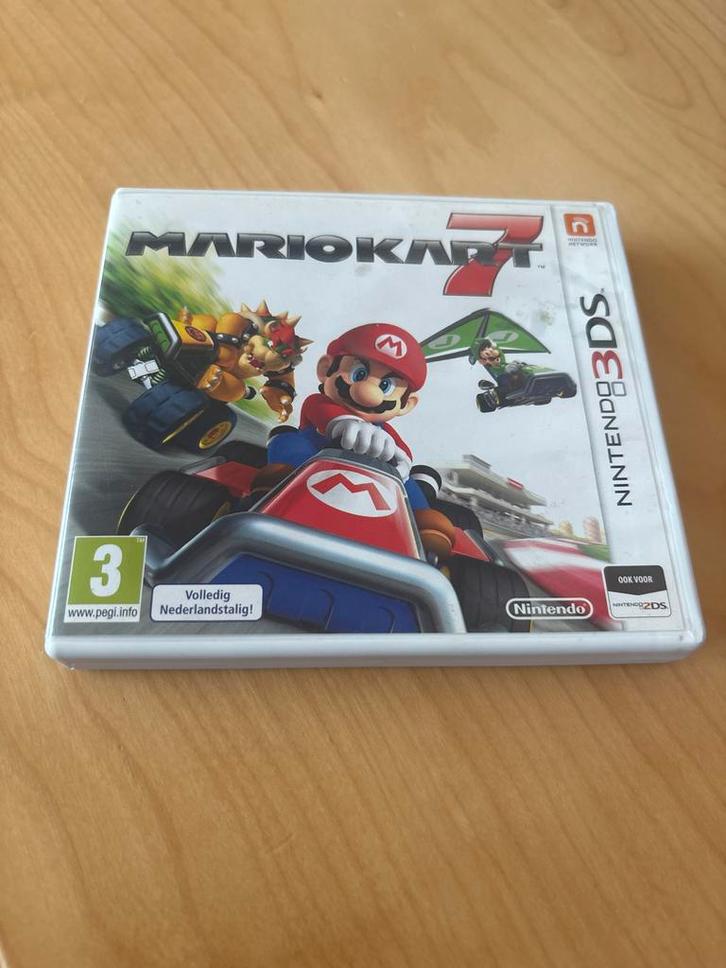 Mario Kart 7 - Nintendo 3DS, Spelcomputers en Games, Games | Nintendo 2DS en 3DS, Gebruikt, Racen en Vliegen, 1 speler, Vanaf 3 jaar