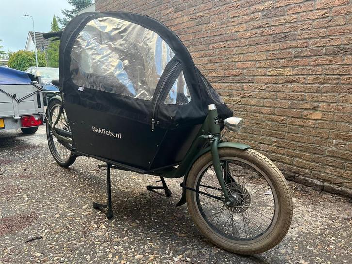 Elektrische bakfiets CargoBike Cruiser Long Steps, Fietsen en Brommers, Fietsen | Bakfietsen, Gebruikt, Overige merken, 2 kinderen