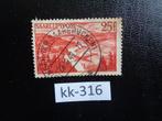 saar - luchtpost 1948 (kk-316), Overige periodes, Ophalen of Verzenden, Gestempeld