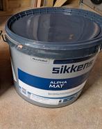 Sikkens Alpha mat latex op kleur, Doe-het-zelf en Verbouw, Ophalen, Gebruikt, Bruin, 5 tot 10 liter