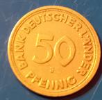 50 Pfennig 1949 J BANK  Fehlpragung DEUTSCHE LANDER ., Duitsland, Losse munt, Verzenden