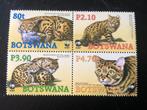 WWF, katachtige, Botswana 2005, Postzegels en Munten, Postzegels | Thematische zegels, Ophalen of Verzenden, Dier of Natuur, Postfris