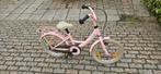 BikeFun Flower Fun 16 inch meisjesfiets roze, Fietsen en Brommers, Fietsen | Meisjes, Ophalen, Gebruikt, Bike Fun Kids, Handrem