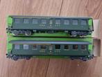 2 Kleinbahn SBB CFF b4 rijtuigen, Overige merken, Gelijkstroom of Wisselstroom, Wagon, Ophalen of Verzenden