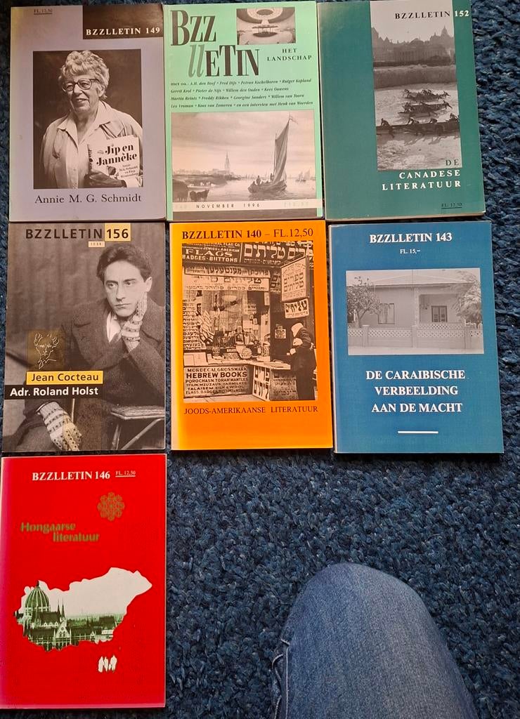 7 x BZZLLETIN Literatuur Tijdschriften, Boeken, Ophalen of Verzenden, Gelezen, Diverse Auteurs, Nederland