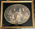 Ingekleurde gravure door F.D. Soiron naar G. Morland, Antiek en Kunst, Ophalen of Verzenden
