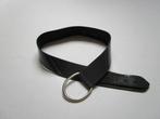 Ceintuur grijs lak, Overige kleuren, 5 cm of meer, Verzenden, Echt leder