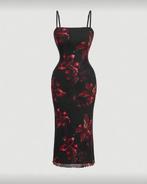 Jurk Jamilla (44-52), Kleding | Dames, Verzenden, Nieuw, Zwart, Jurk