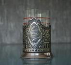 Sovjet Glashouder Podstakannik - PEACE FOR THE WORLD - CCCP, Antiek en Kunst, Verzenden