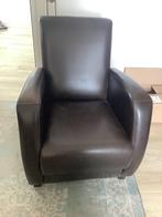stoel, luie fauteuil, Huis en Inrichting, Fauteuils, Ophalen, Hout, Vintage, 75 tot 100 cm