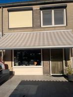 Zonnescherm 5 meter breed, Tuin en Terras, Zonneschermen, Ophalen, Gebruikt, 450 cm of meer, 150 tot 300 cm